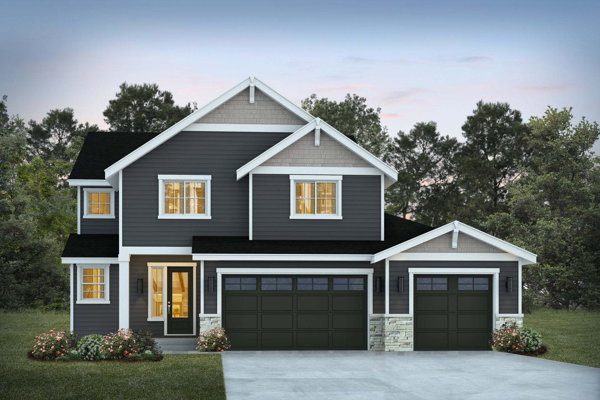 Trails End at Brookdale | Plan 3340 C | Exterior