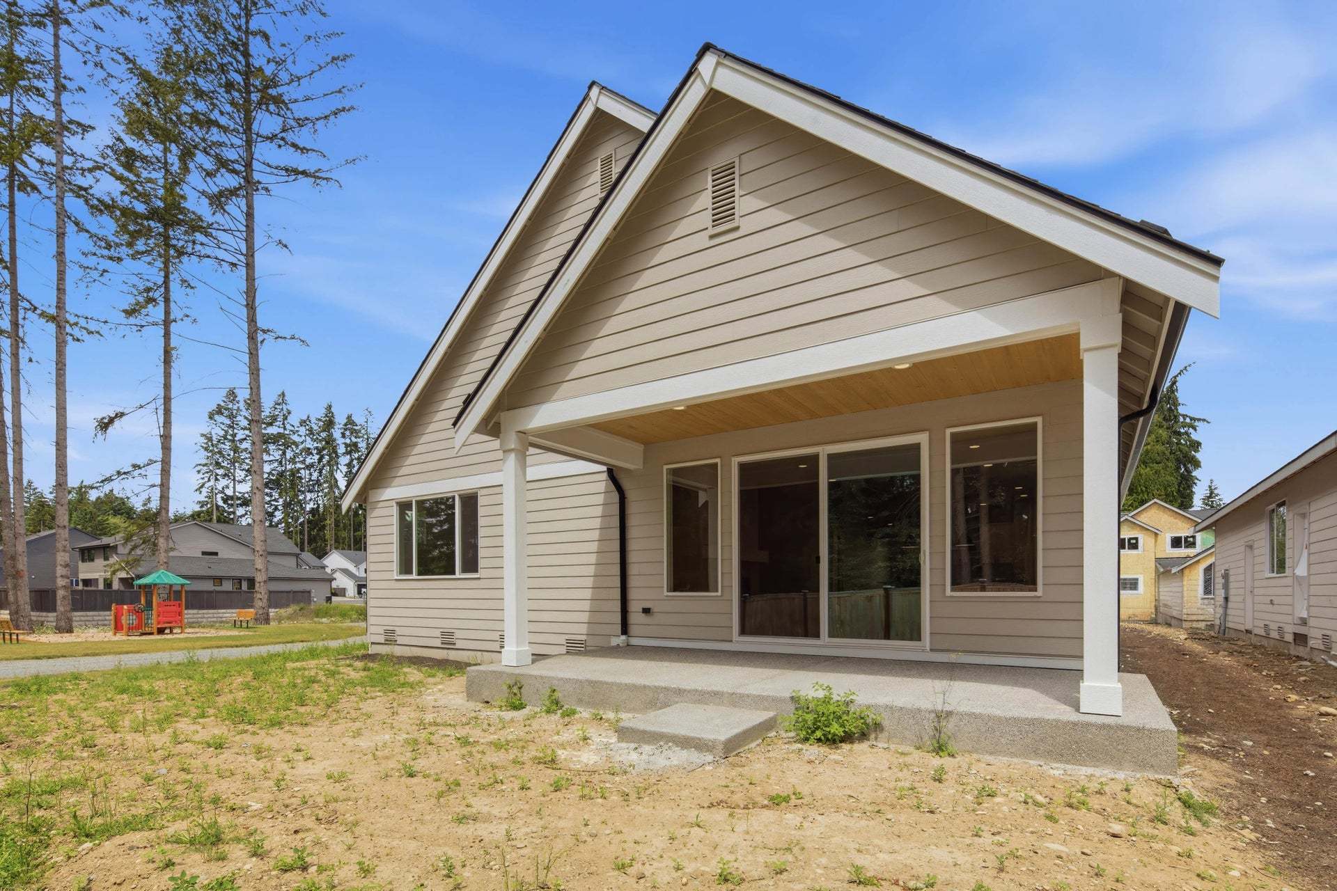 Liberty Park I Plan 2725 C | Exterior Backyard