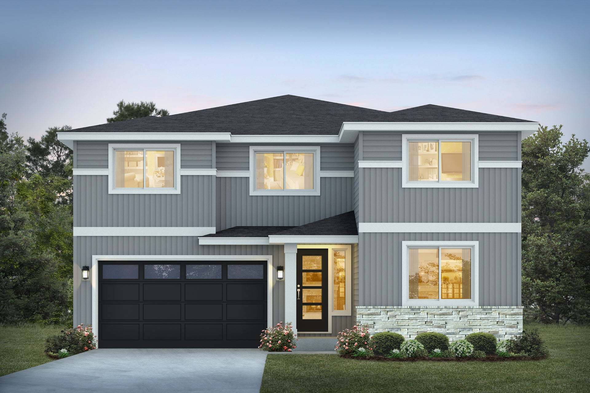 Boise Creek | Plan 3245 D | 3-Car Tandem