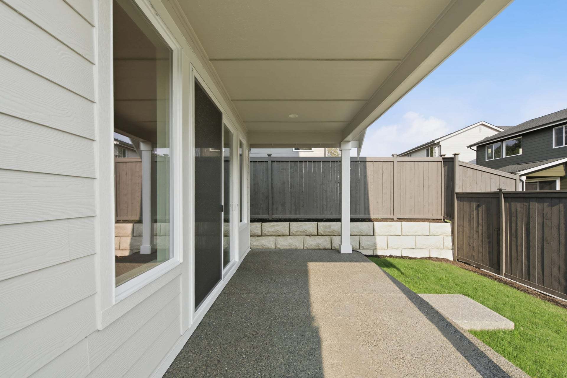 Three Cedars | Lot 7 | Backyard Patio