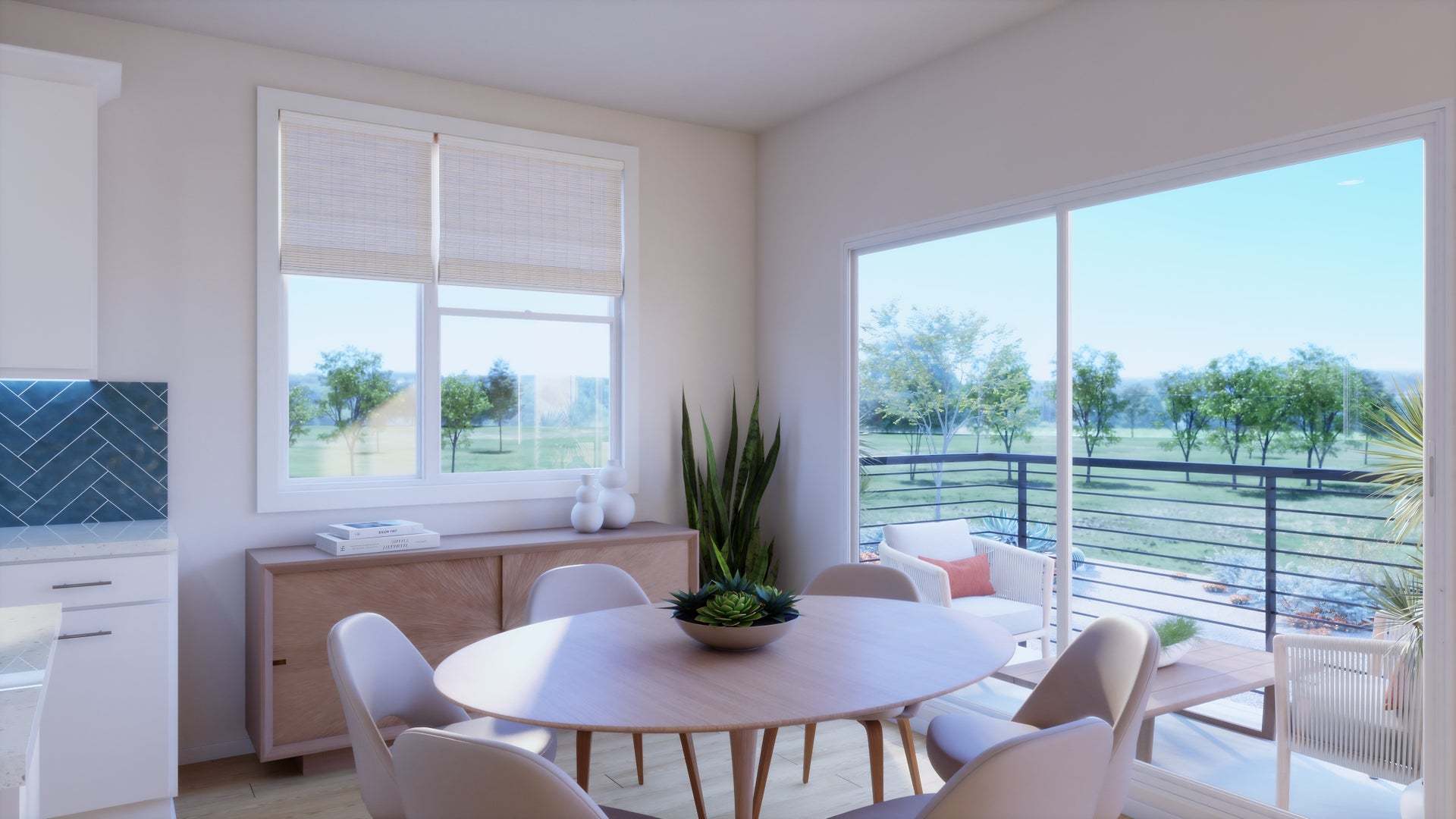 Petal at Florita | Plan 2 | Dining Room | Rendering