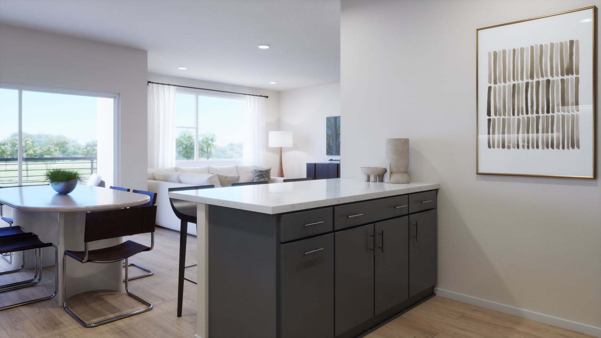 Petal at Florita | Plan 1 | Kitchen | Rendering