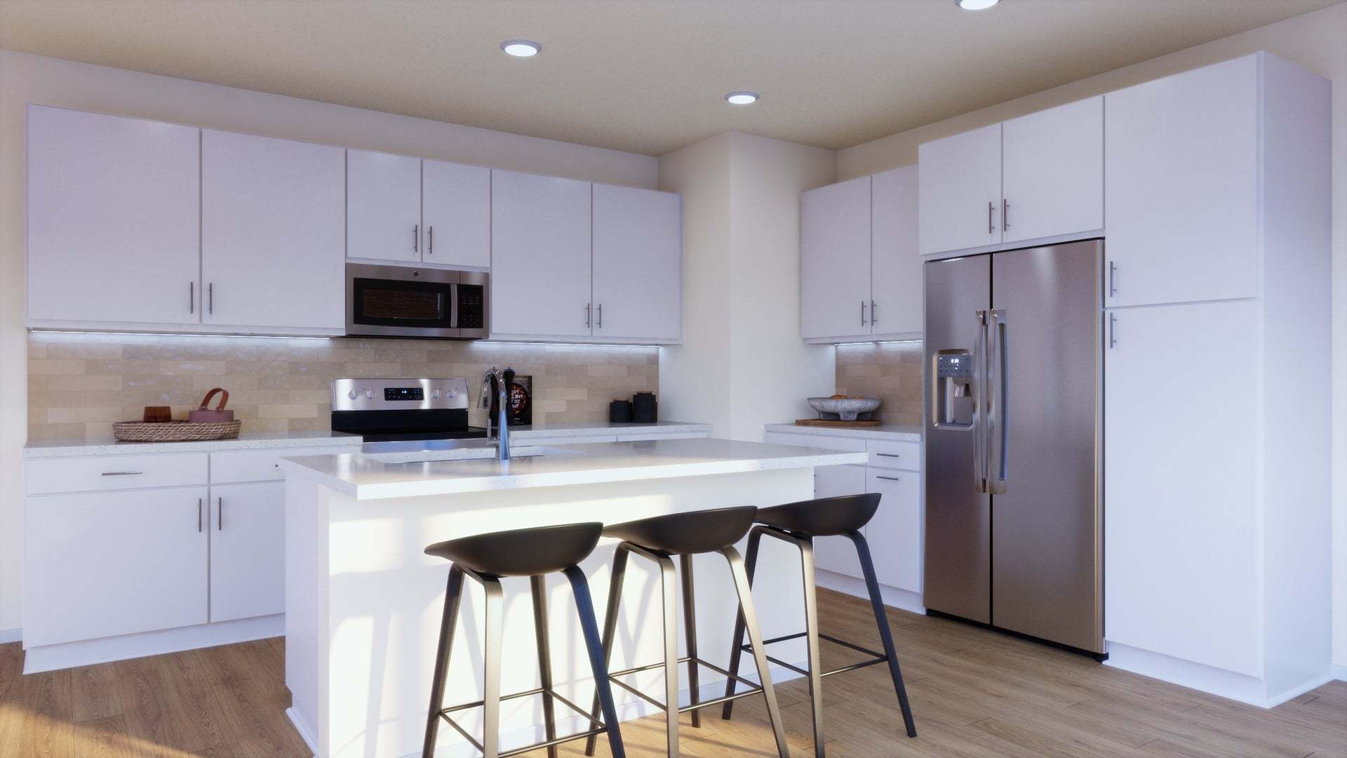 Bloom at Florita | Plan 2 | Kitchen | Rendering