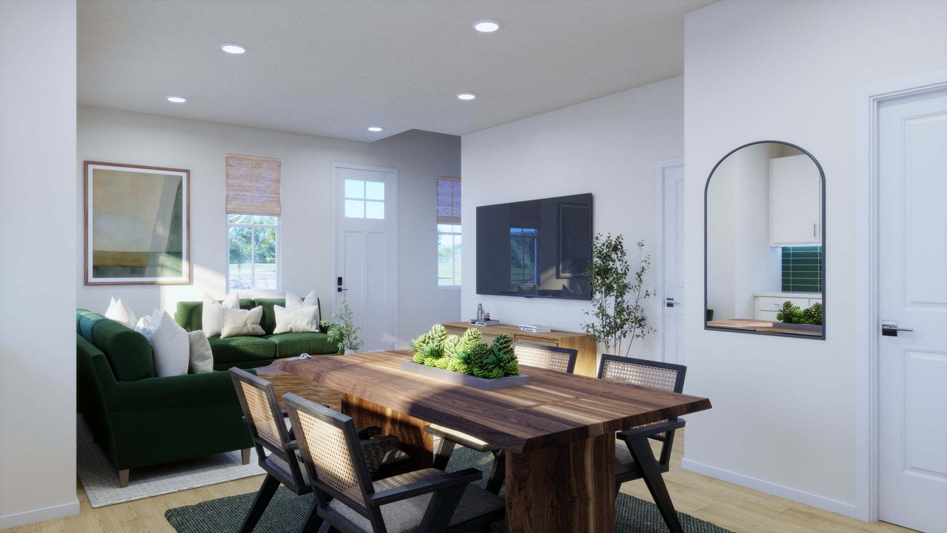 Bloom at Florita | Plan 1 | Dining Room | Rendering