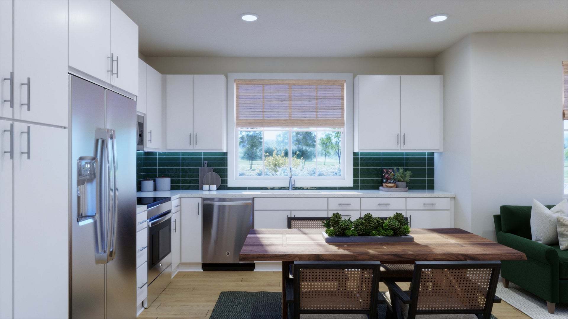Bloom at Florita | Plan 1 | Kitchen | Rendering