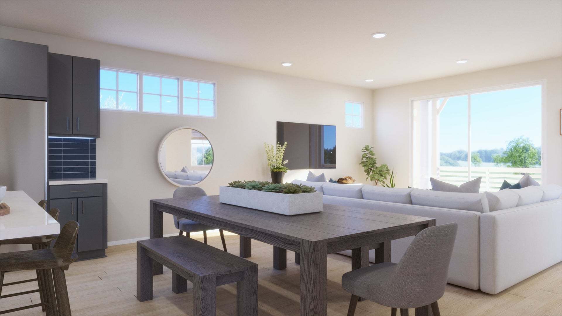 Bloom at Florita | Plan 3 | Dining Room | Rendering