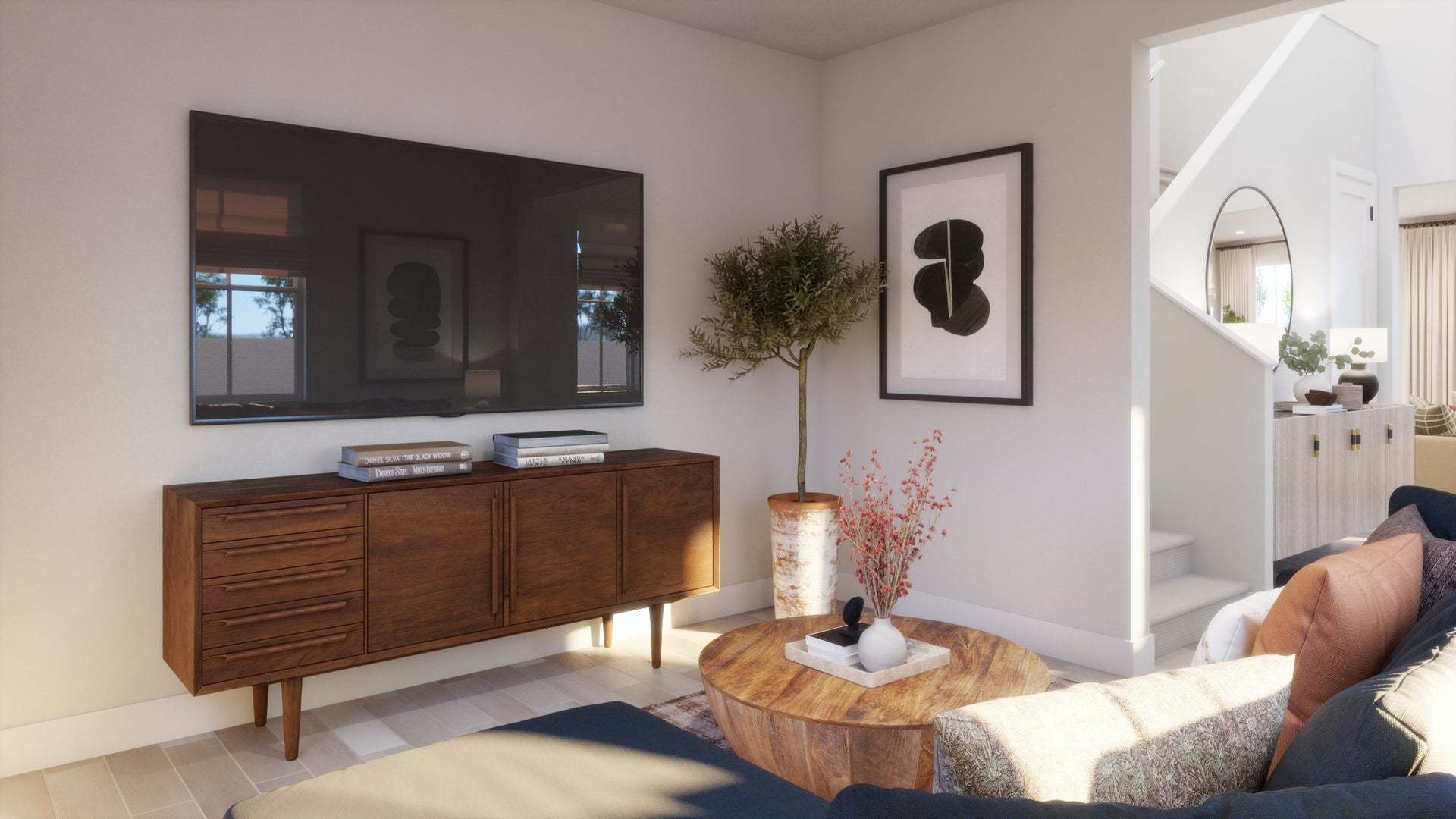 Aria at Elaris | Plan 1 | Den | Interior Rendering