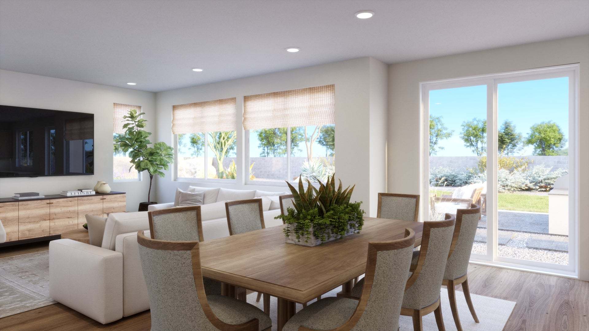 Aria at Elaris | Plan 3 | Dining Room | Interior Rendering
