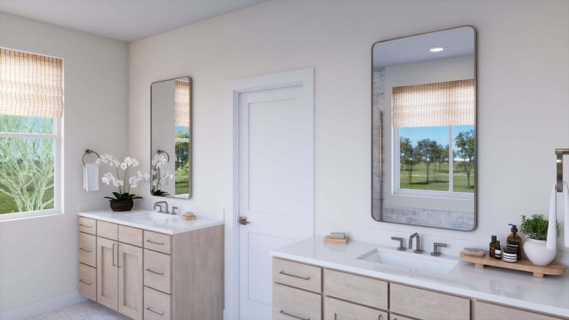 Aria at Elaris | Plan 3 | Primary Bathroom | Interior Rendering