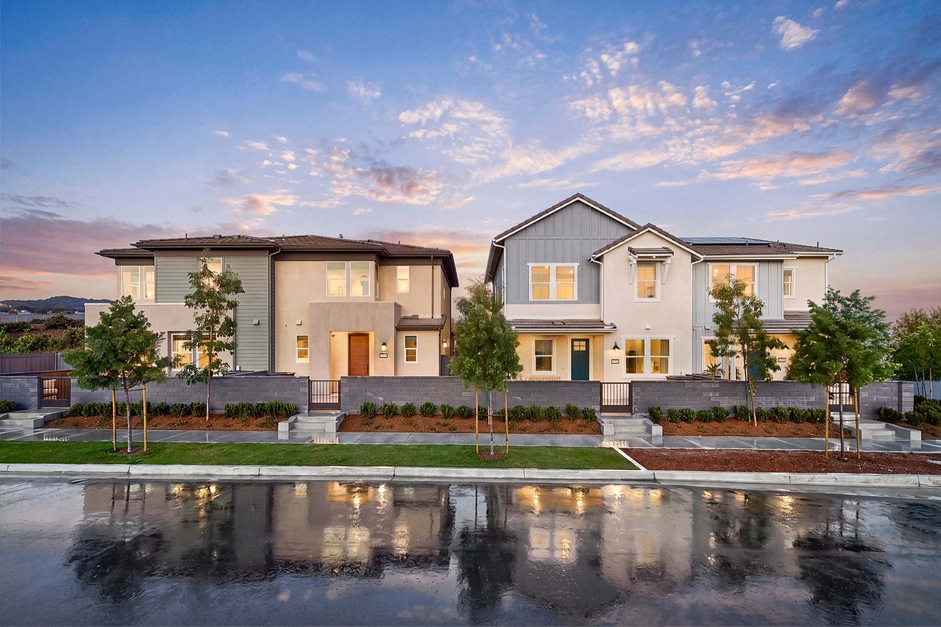 Sunflower at Rienda por Trumark Homes en Orange County California