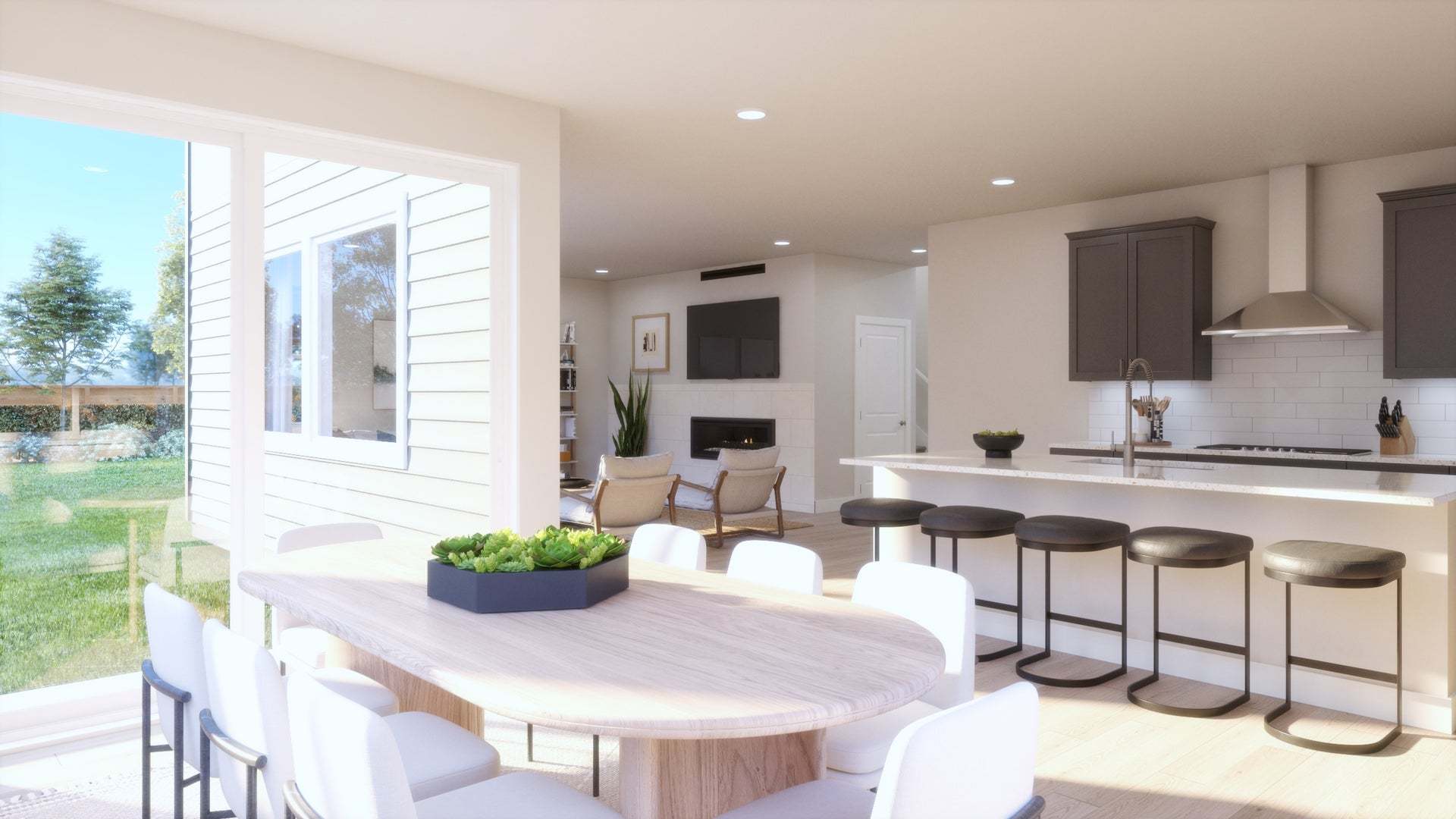 Osprey at Tanterra by Trumark Homes | Knoll |  Virtually Rendered Dining/Kitchen