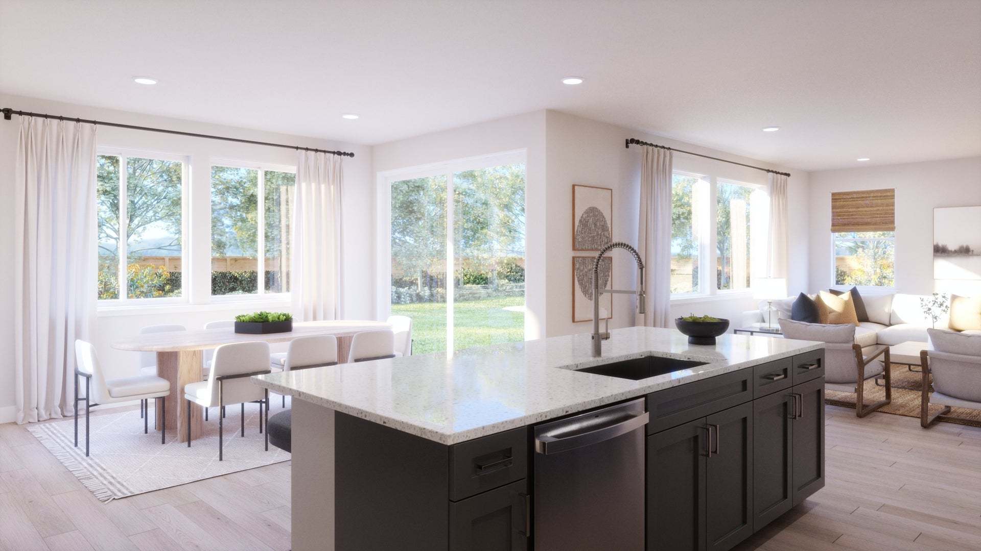 Osprey at Tanterra by Trumark Homes | Knoll |  Virtually Rendered Kitchen/Dining