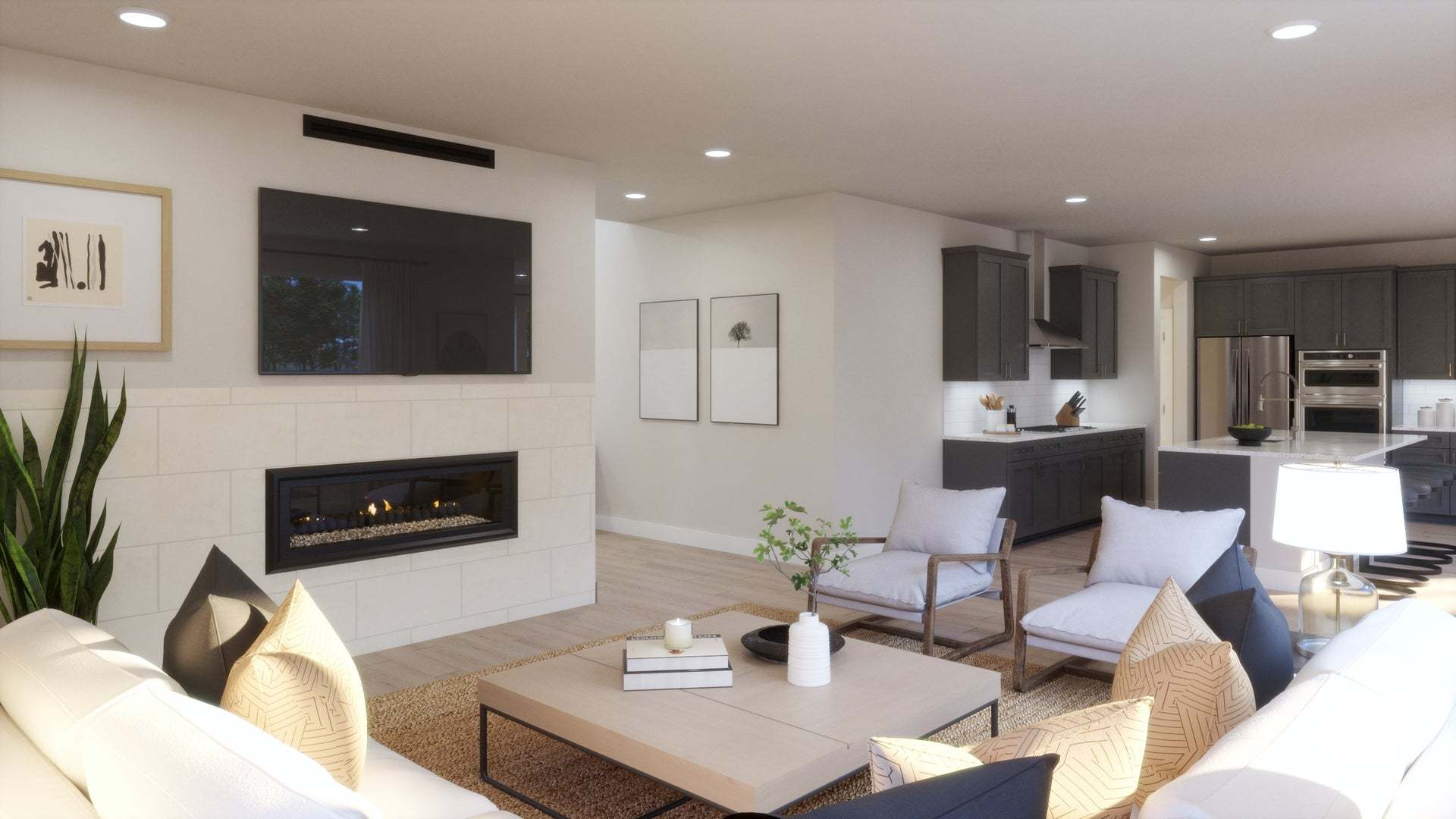 Osprey at Tanterra by Trumark Homes | Knoll |  Virtually Rendered Great Room