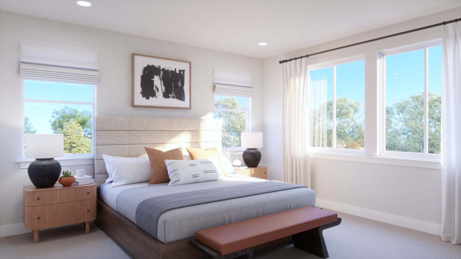 Osprey at Tanterra by Trumark Homes | Knoll |  Virtually Rendered Primary Bedroom