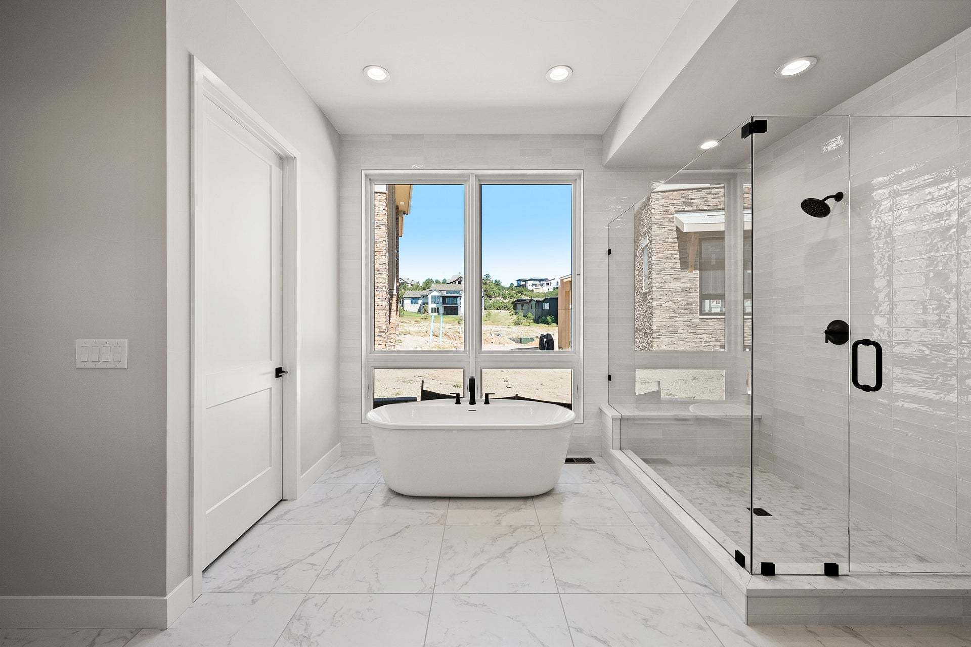 The Summit by Trumark Homes | 8038 Vestal Peak Ct | Primary Bathroom