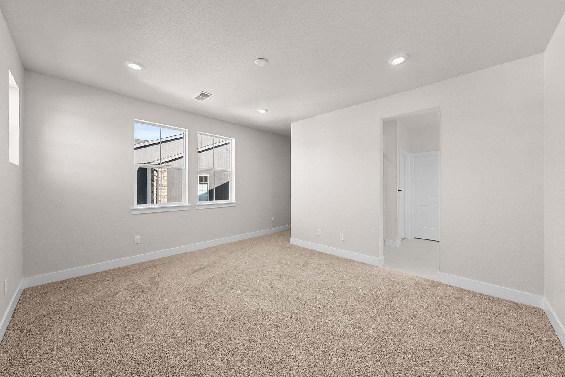 Duet at Sterling Ranch | Plan 1 | Primary Bedroom | Representative Photo