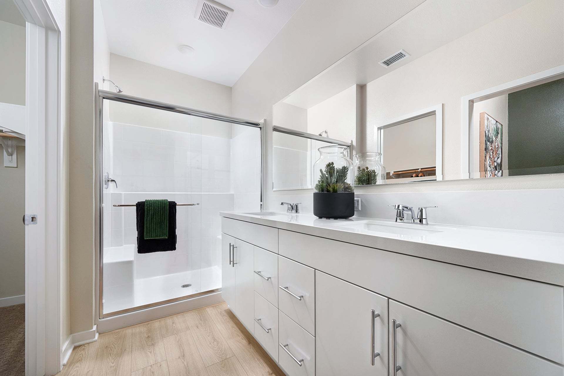 Bloom at Florita | Plan 1 | Primary Bathroom