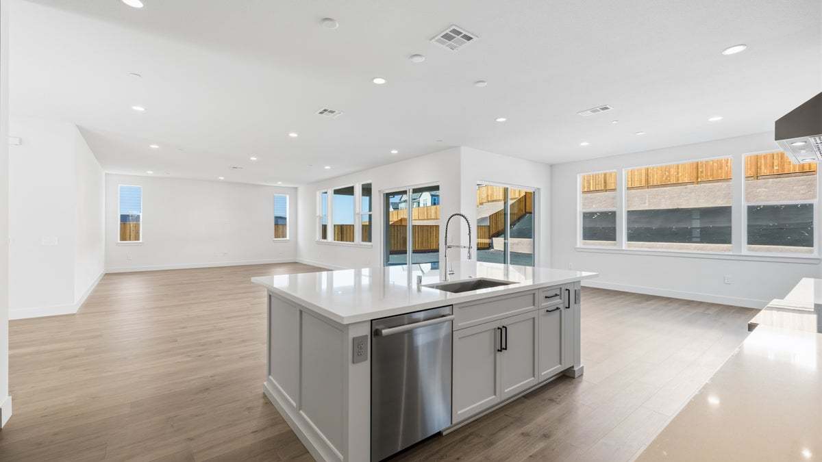Orchid at Francis Ranch by Trumark Homes I Lot 90 I Kitchen and Great Room