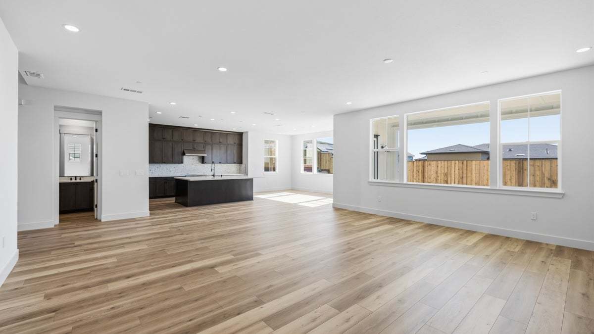 Orchid at Francis Ranch by Trumark Homes I Lot 77 I Great Room and Kitchen