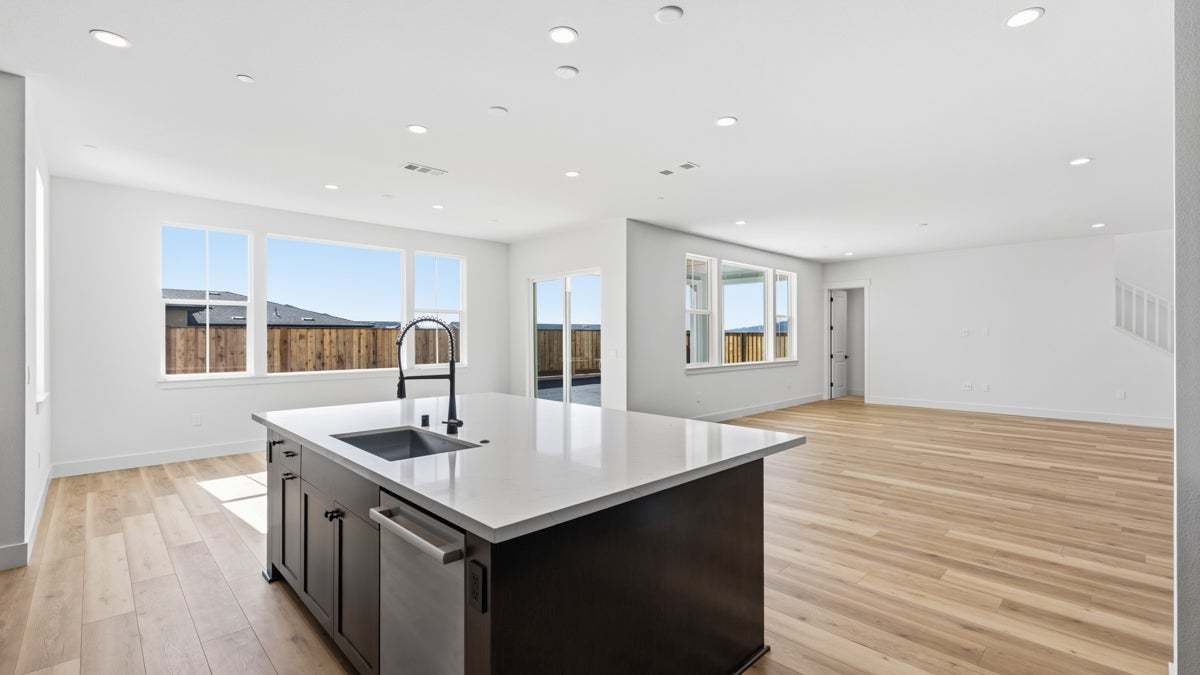 Orchid at Francis Ranch by Trumark Homes I Lot 77 I Kitchen and Great Room