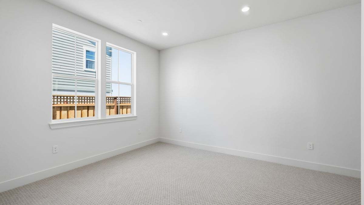 Orchid at Francis Ranch by Trumark Homes I Lot 77 I First Floor Bedroom
