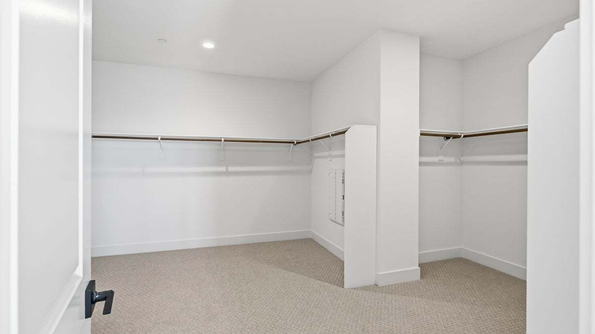 Orchid at Francis Ranch by Trumark Homes I Lot 77 I Primary Bedroom Walk-in Closet