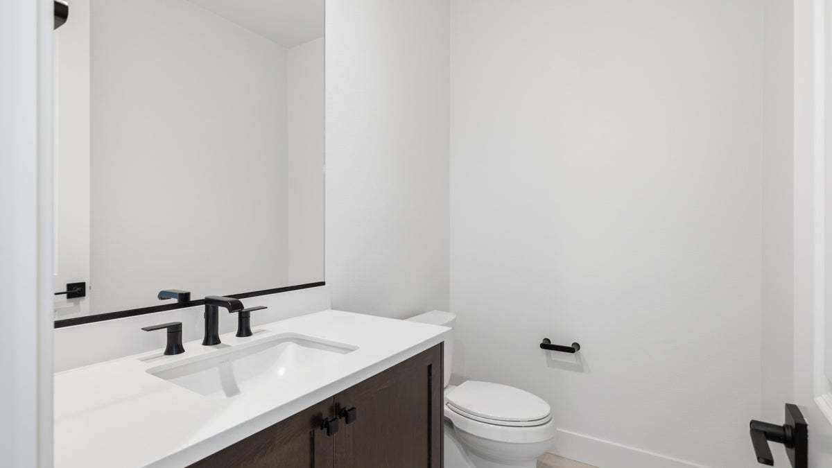 Orchid at Francis Ranch by Trumark Homes I Lot 77 I Half Bathroom