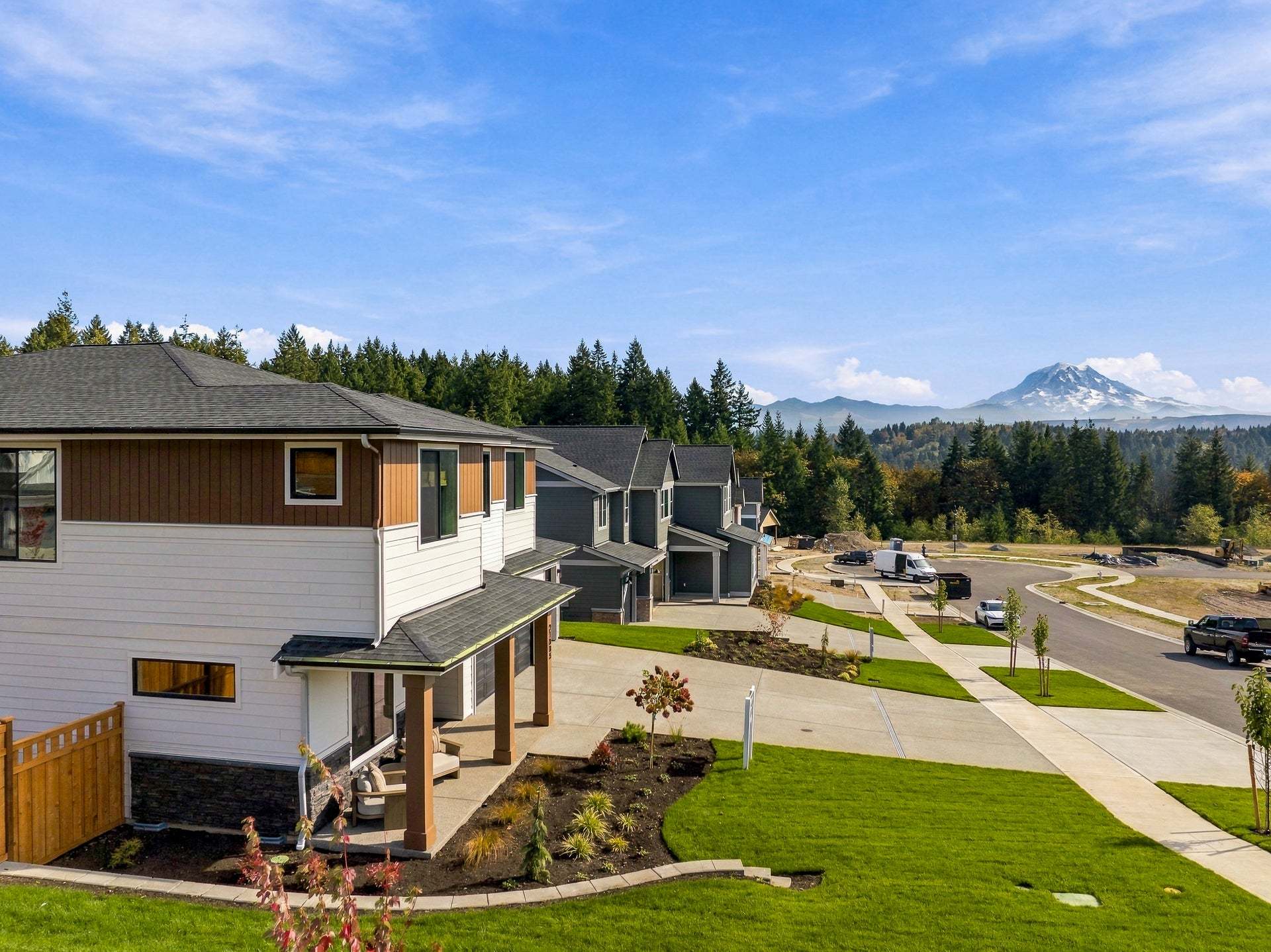 Glacier Pointe Estates por Trumark Homes en Tacoma Washington