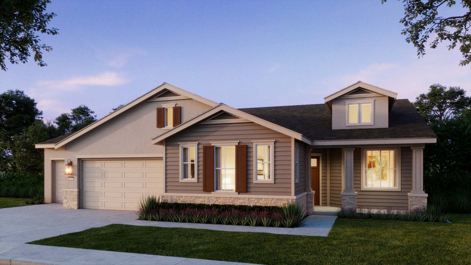 Origin Residence 1B 3-Car Garage