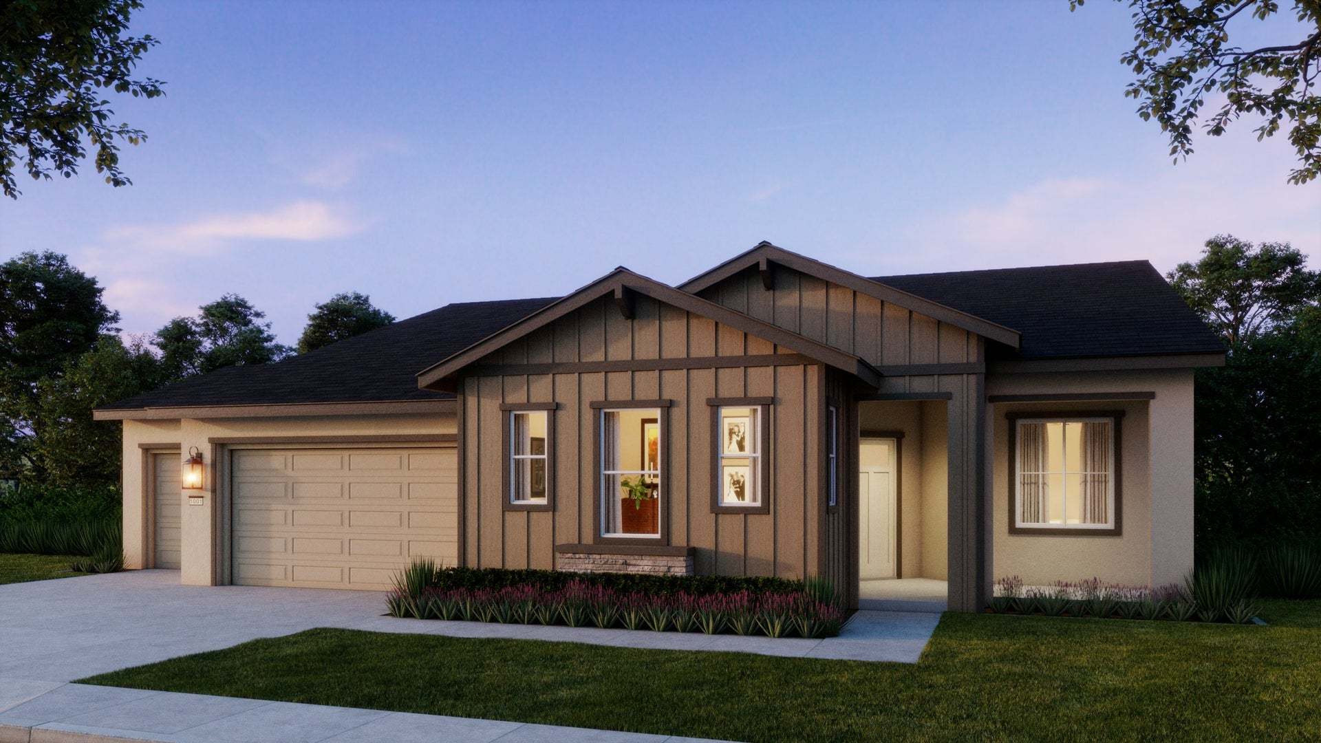 Origin Residence 1C 3-Car Garage