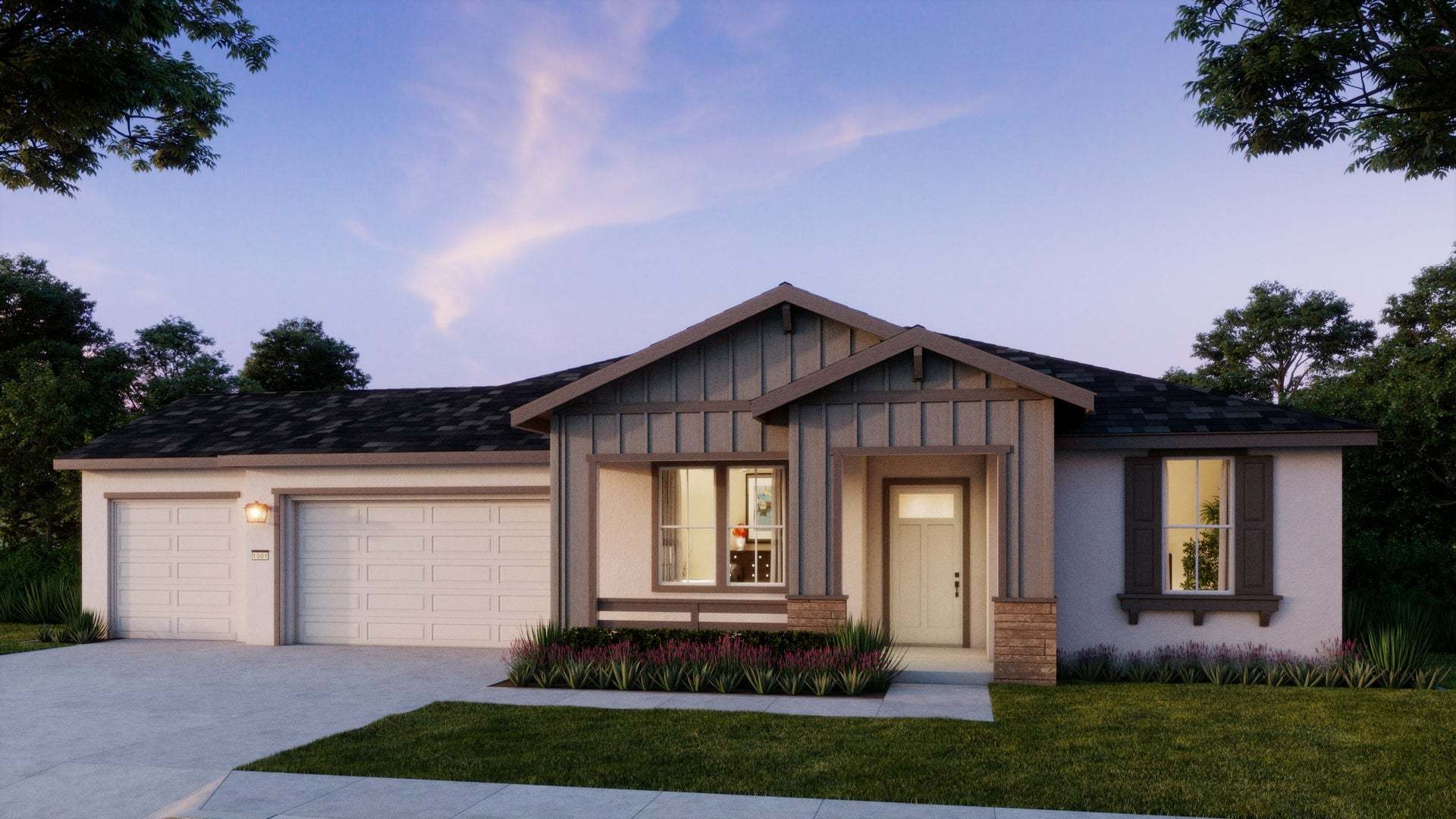 Origin Residence 2C 3-Car Garage