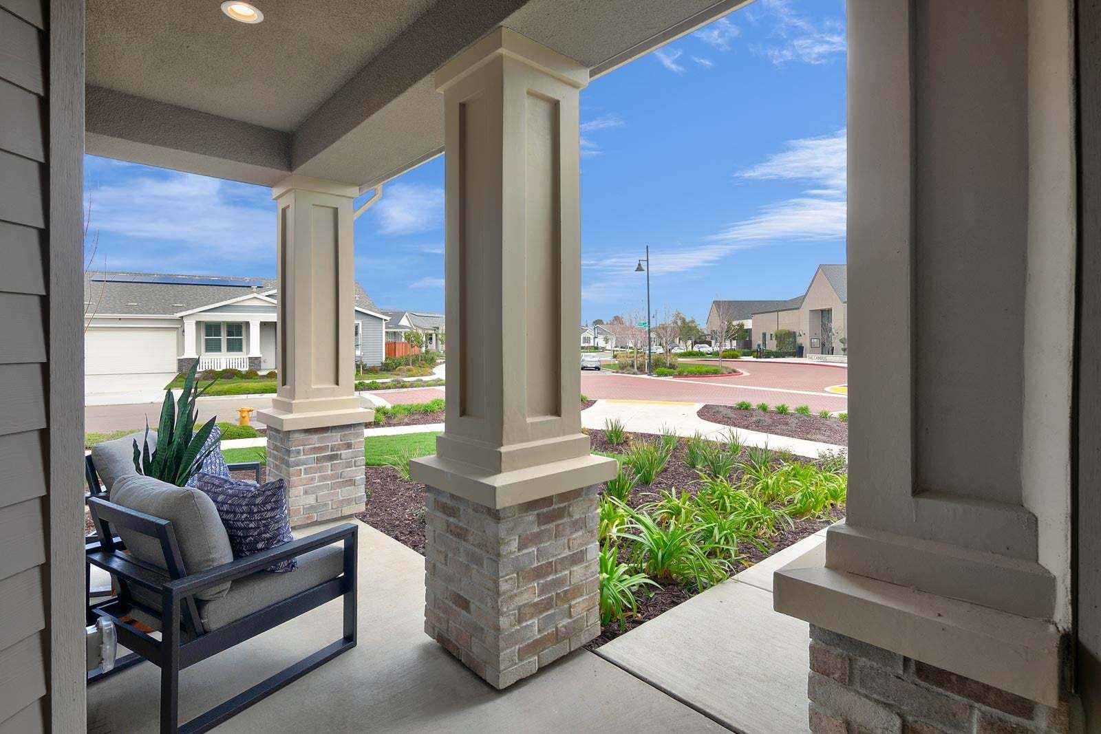 Origin at The Collective in Manteca, CA I Residence 1 Model I Porch