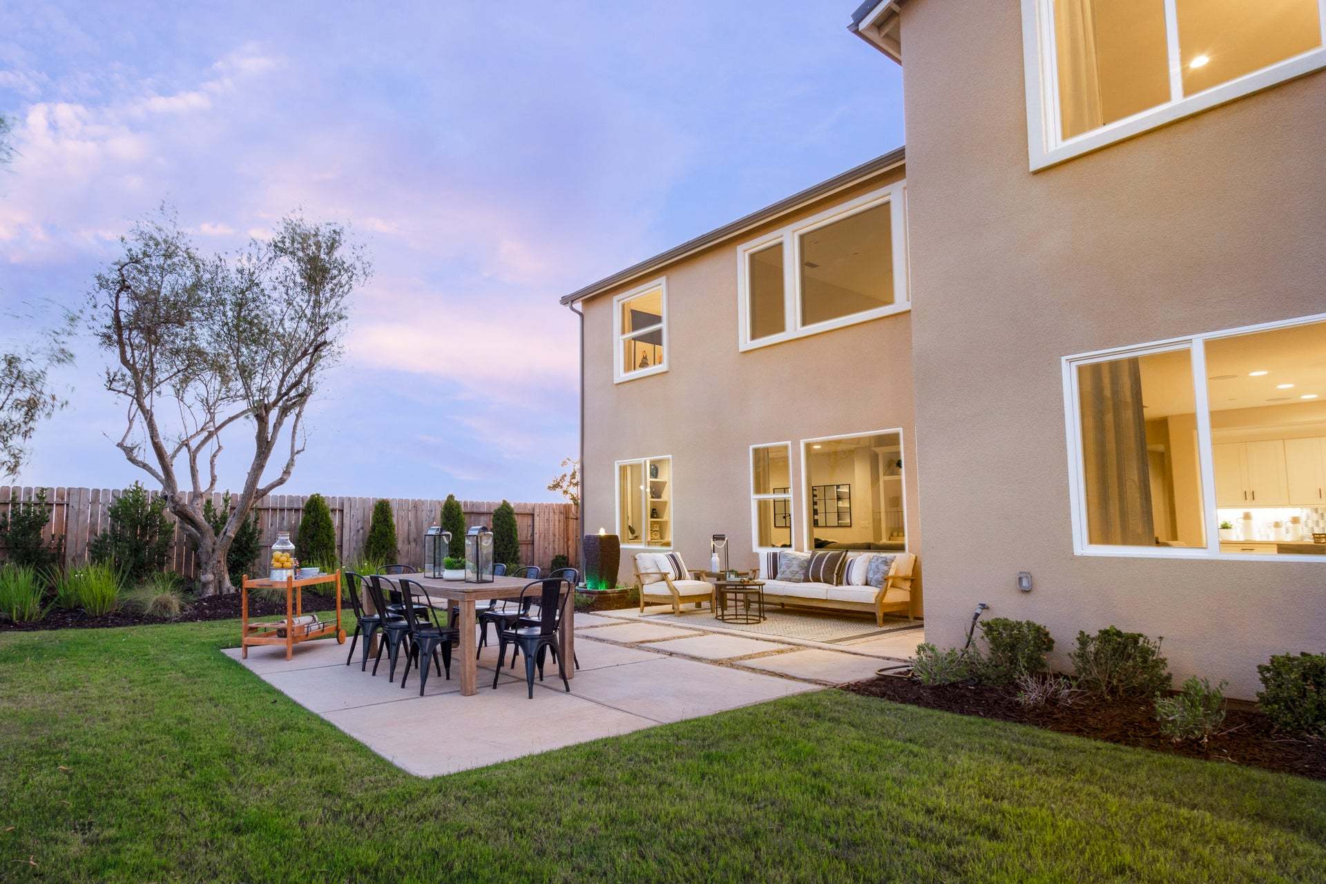 Artisan Riverstone | Davis Model | Backyard