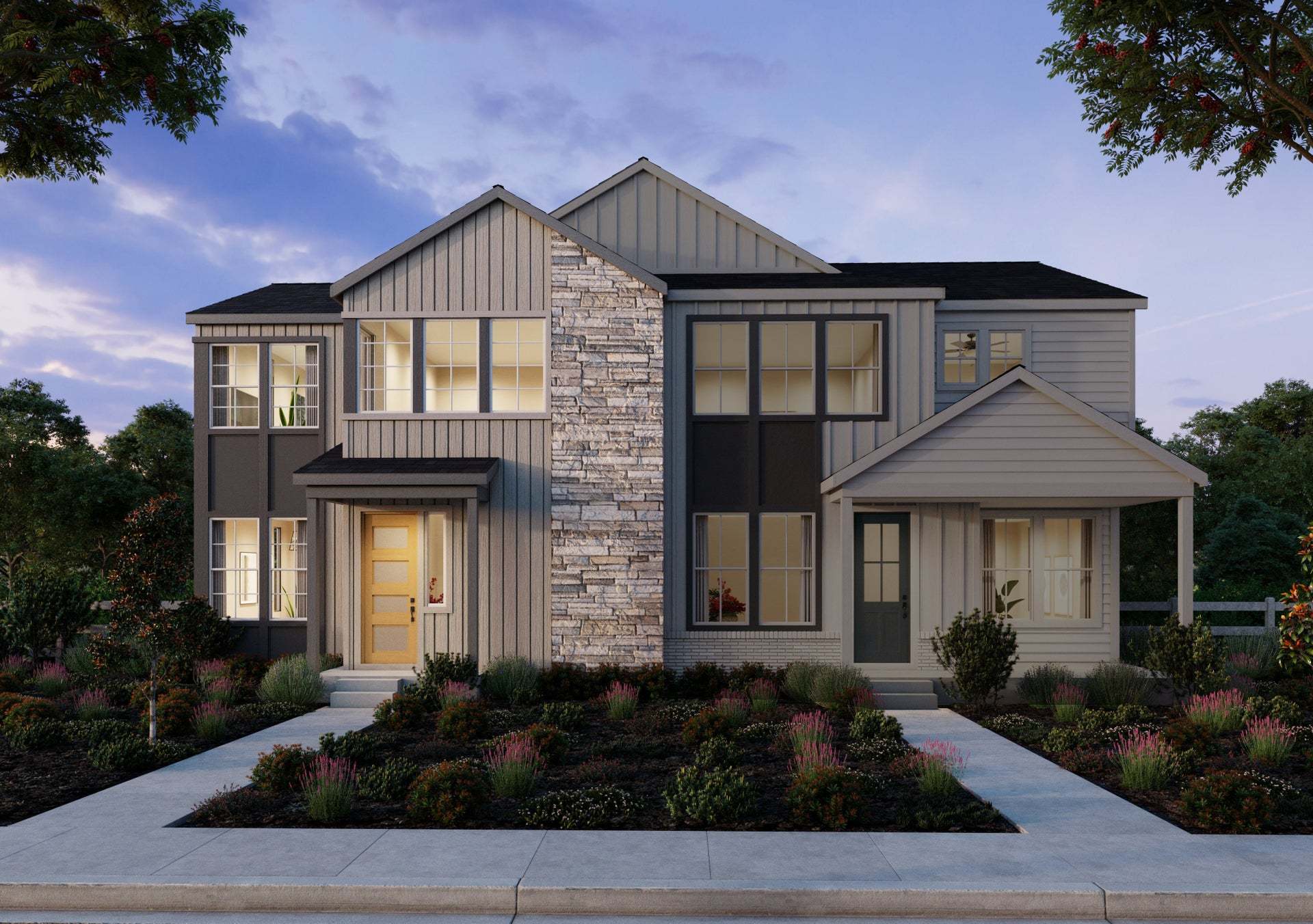Duet Collection by Trumark Homes at Sterling Ranch | Plan 1 High Country Ranch