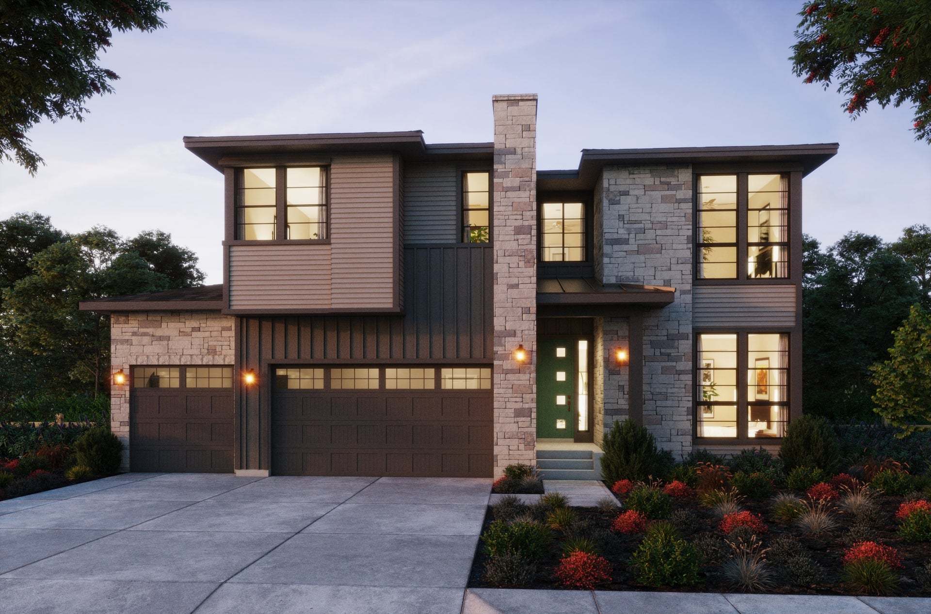 Plan 4 - Kitchel Lake at Serratoga Falls: Timnath, Colorado - Trumark Homes