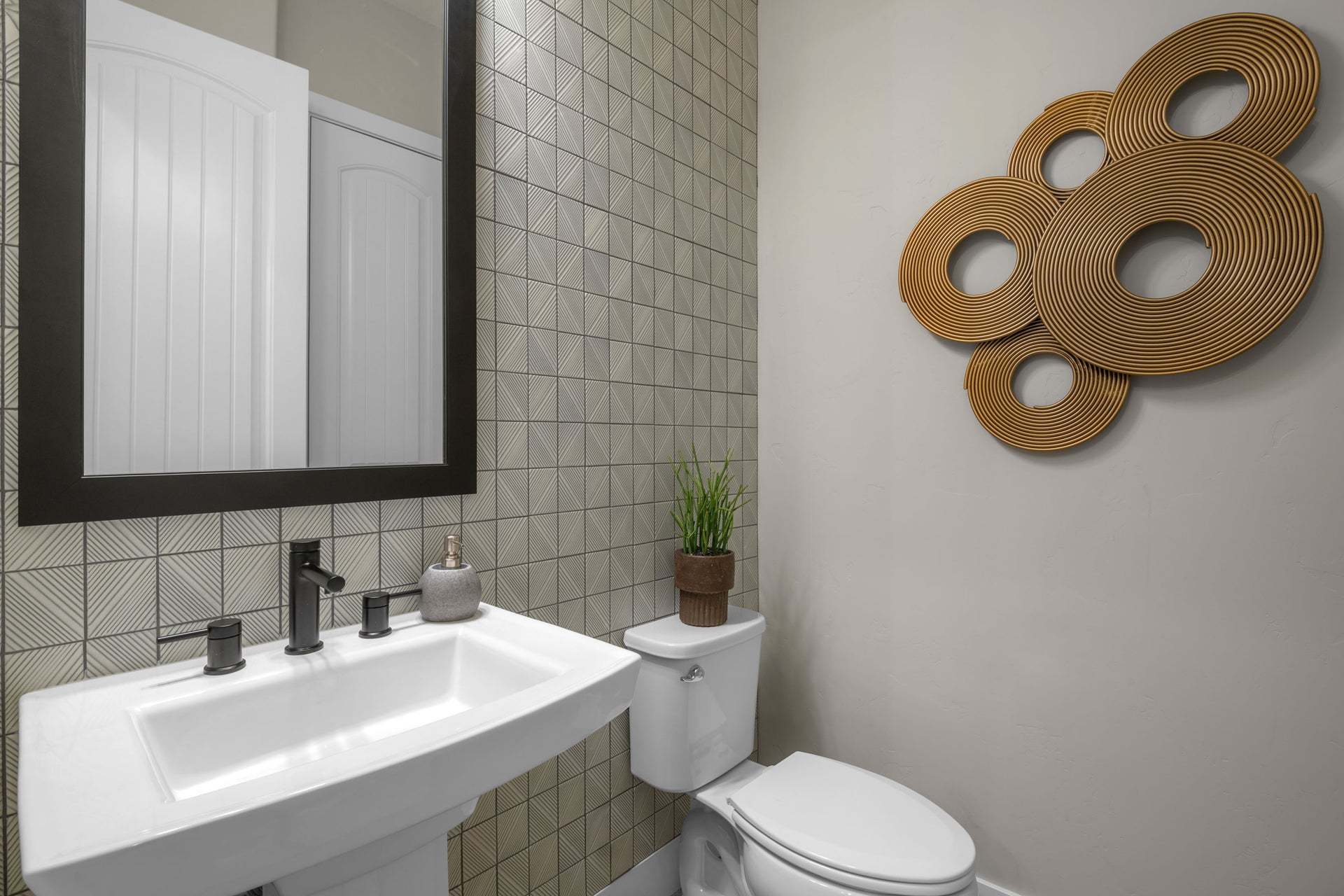 Layia at Sea Haven | Bennett Model | Powder Bathroom