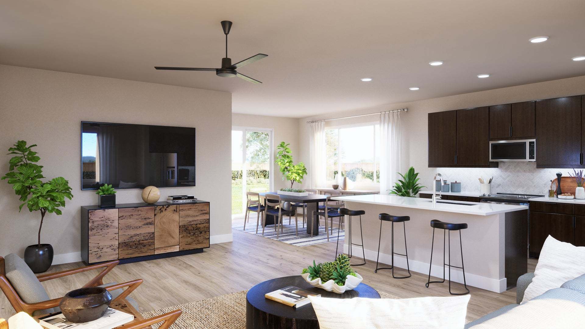 Madison at Oak Place | Amelia Model | Great Room