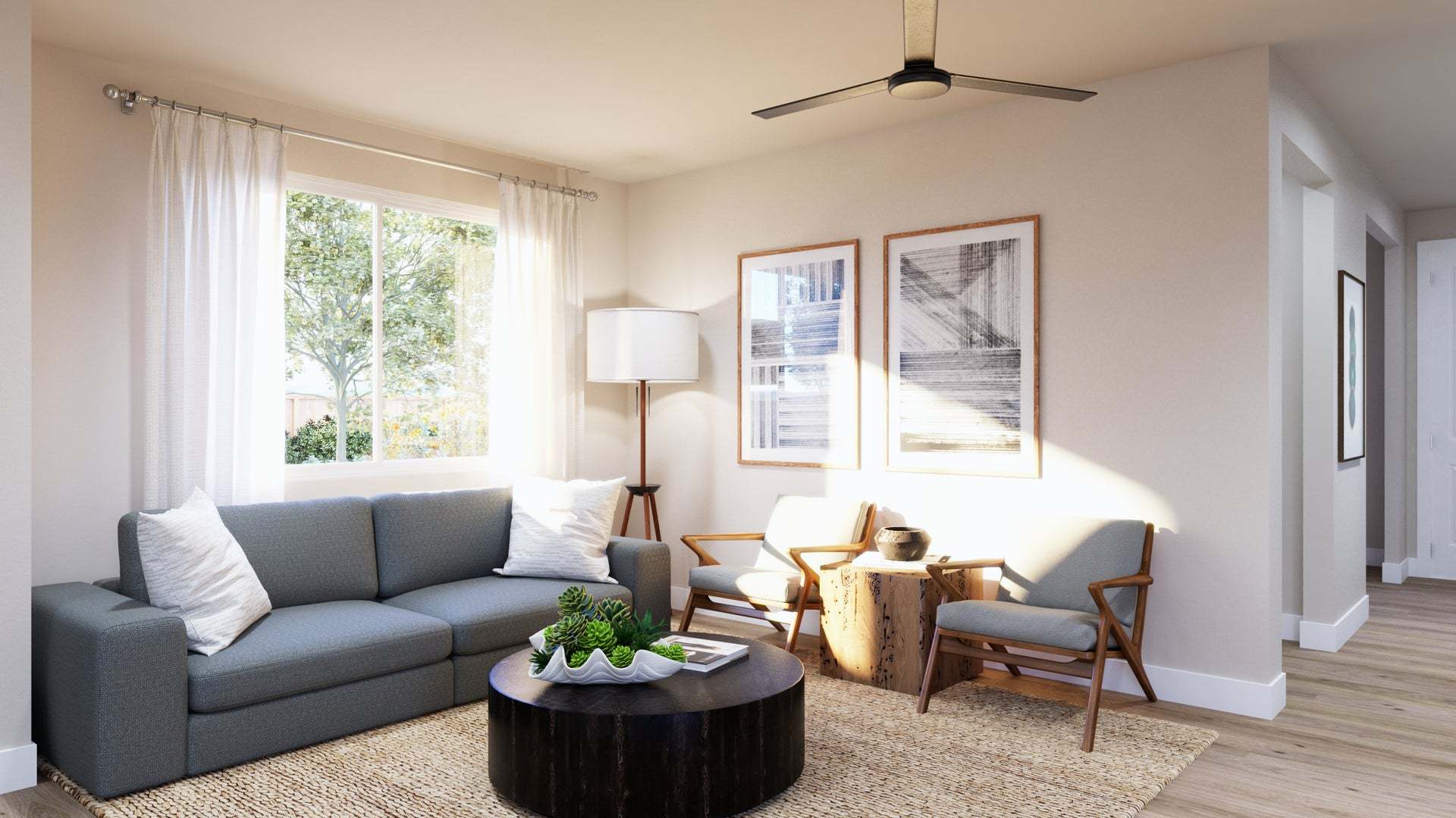 Madison at Oak Place | Amelia Model | Great Room