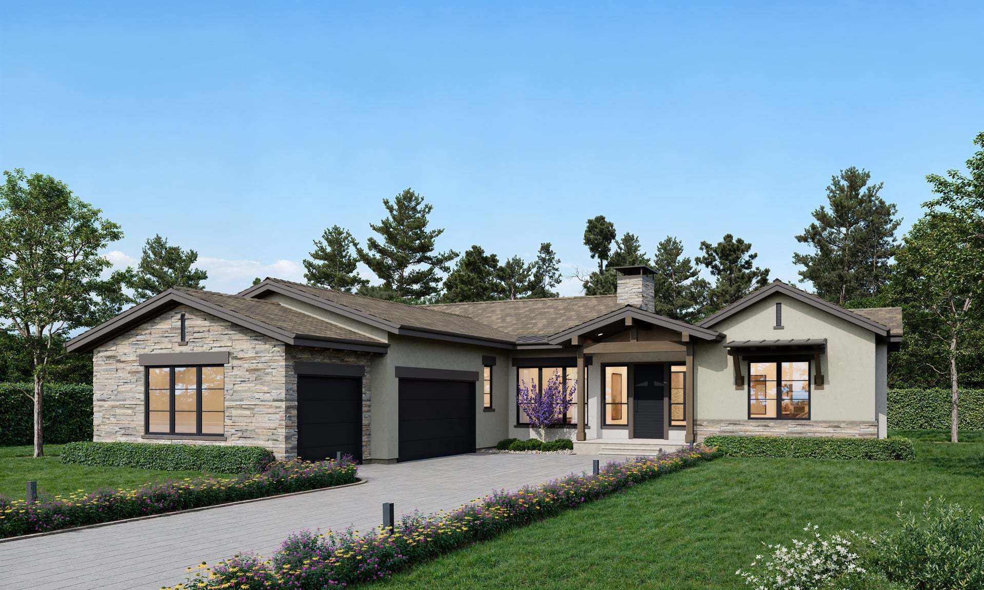 Residence 2 | Variation 1 | The Summit at Castle Pines by Trumark Homes