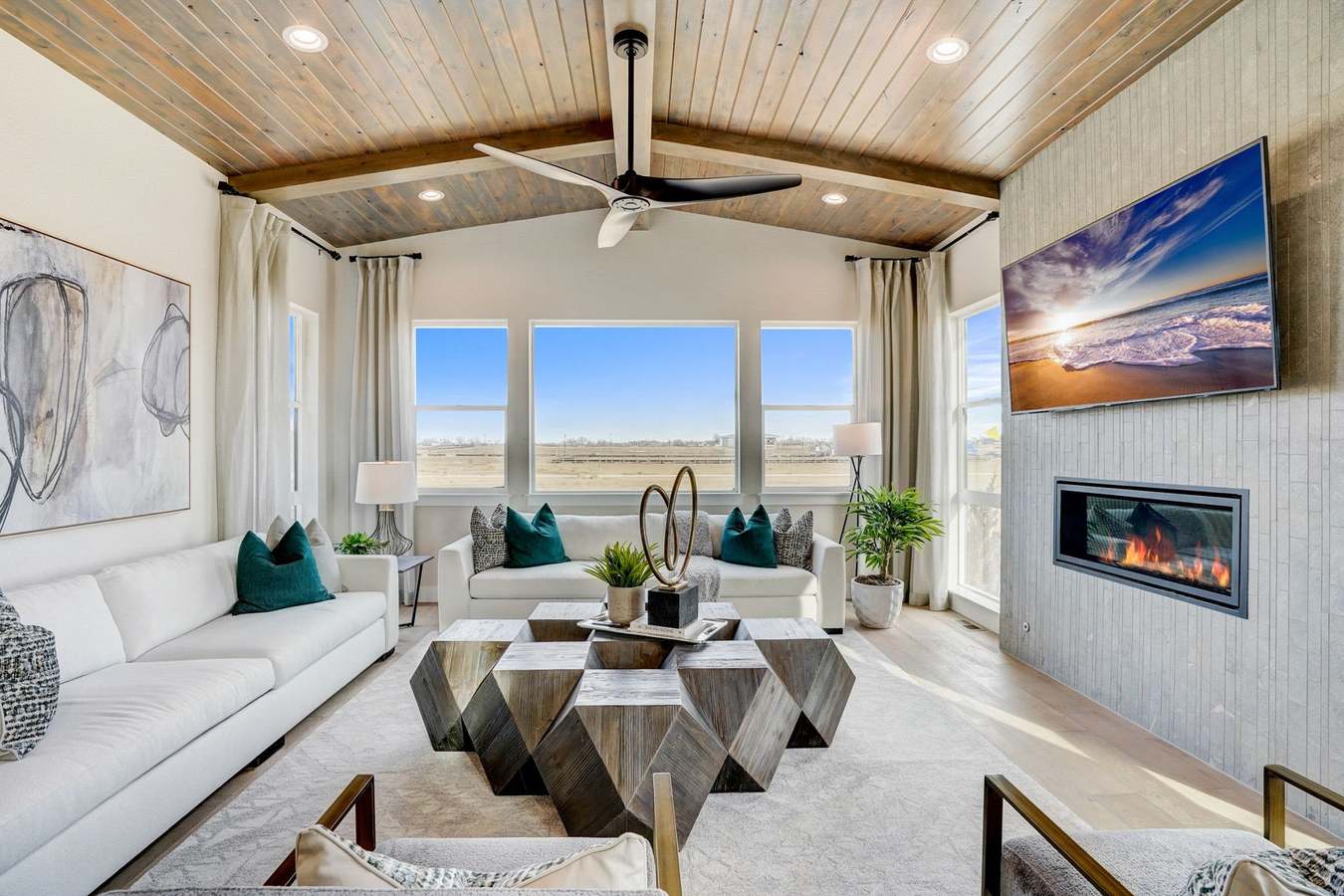 Kitchel Lake at Serratoga Falls by Trumark Homes | Plan 3 Model | Timnath, CO