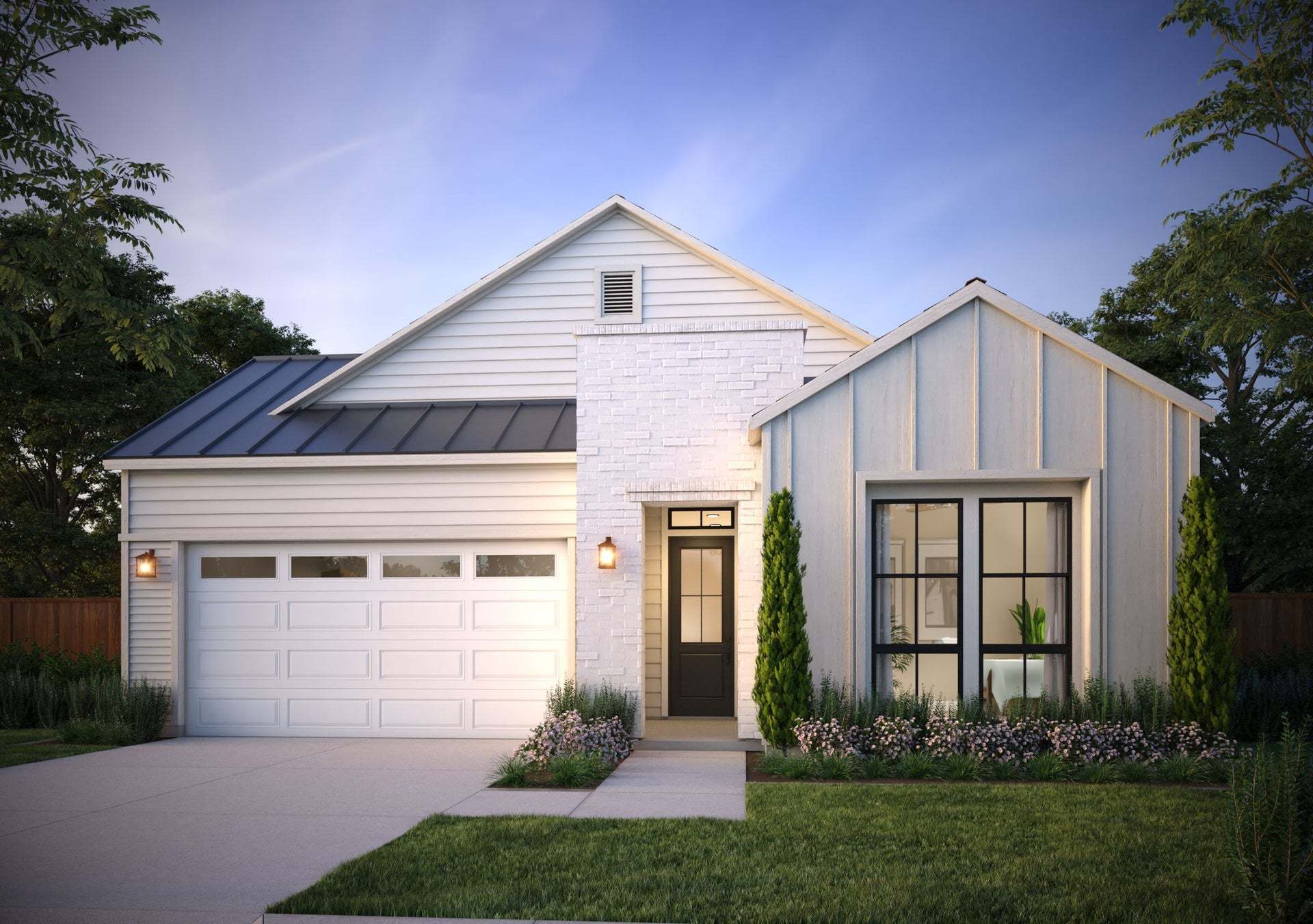 Festival at RainDance by Trumark Homes | Plan 2A | Modern Farmhouse