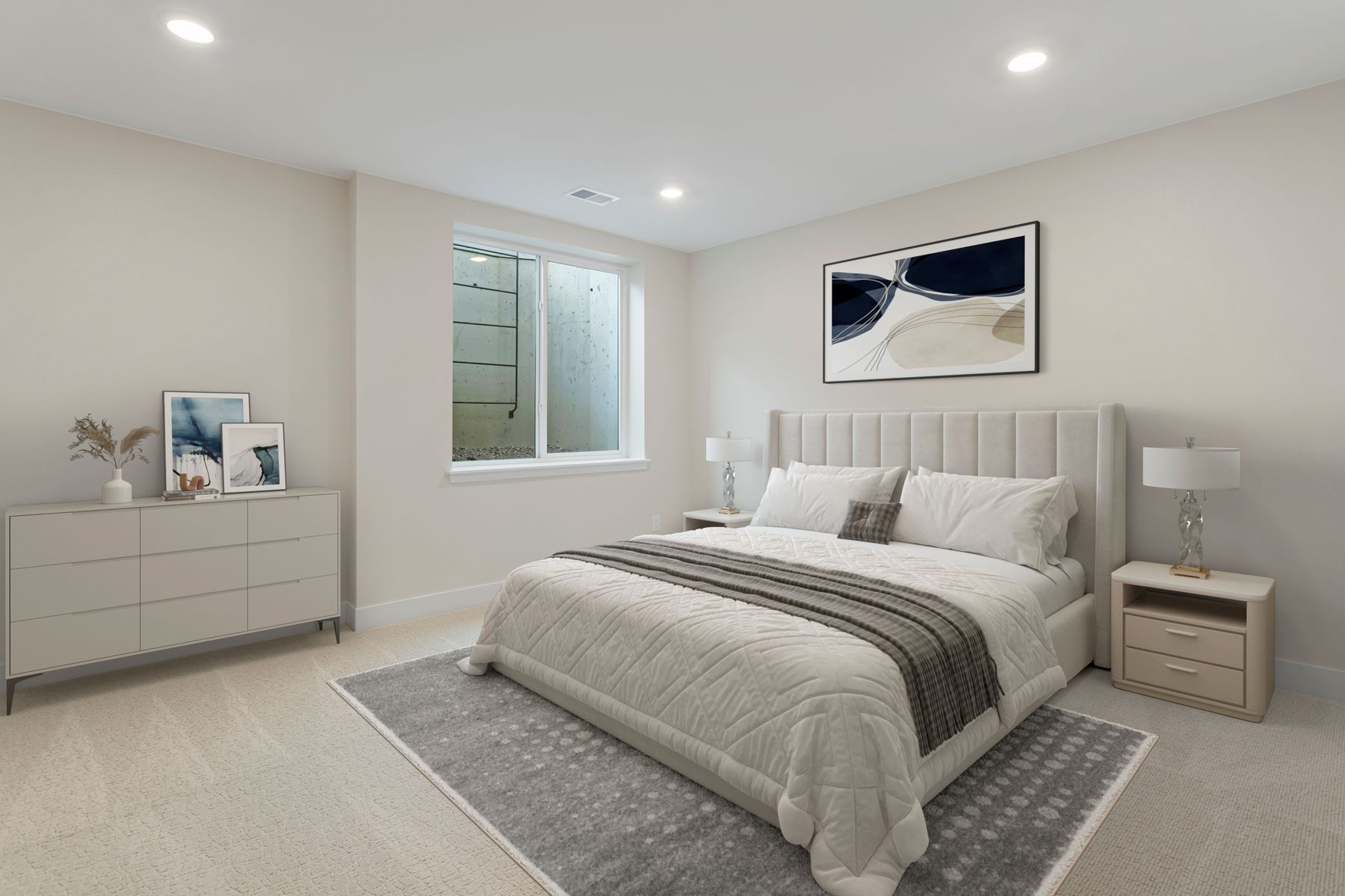 Residence 2 | Basement Bedroom | V-Furnished | The Summit at Castle Pines by Trumark Homes