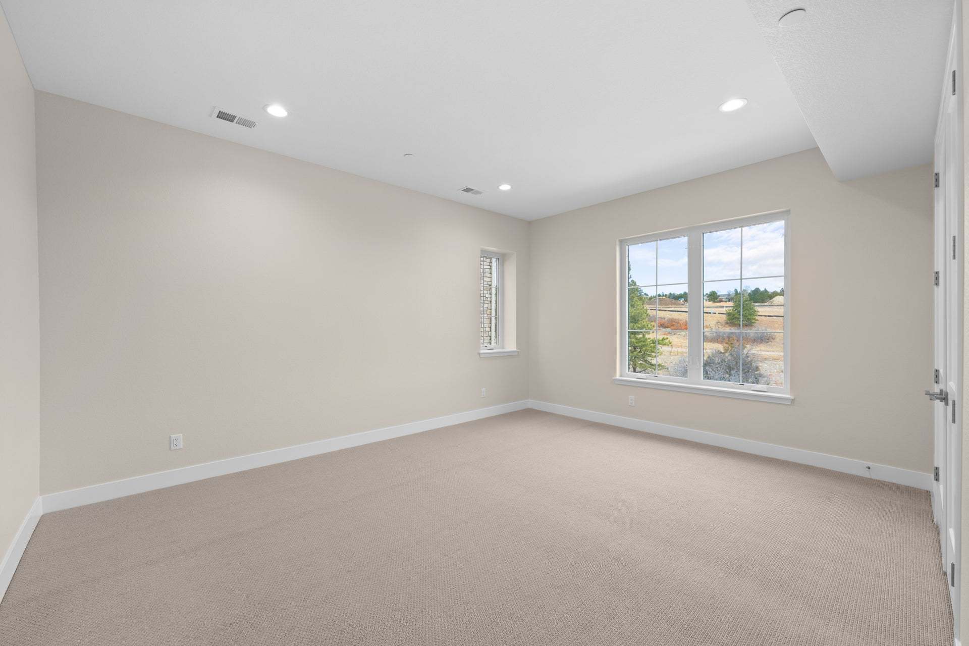 Residence 2 | Basement Bedroom | V3 layout | The Summit at Castle Pines by Trumark Homes