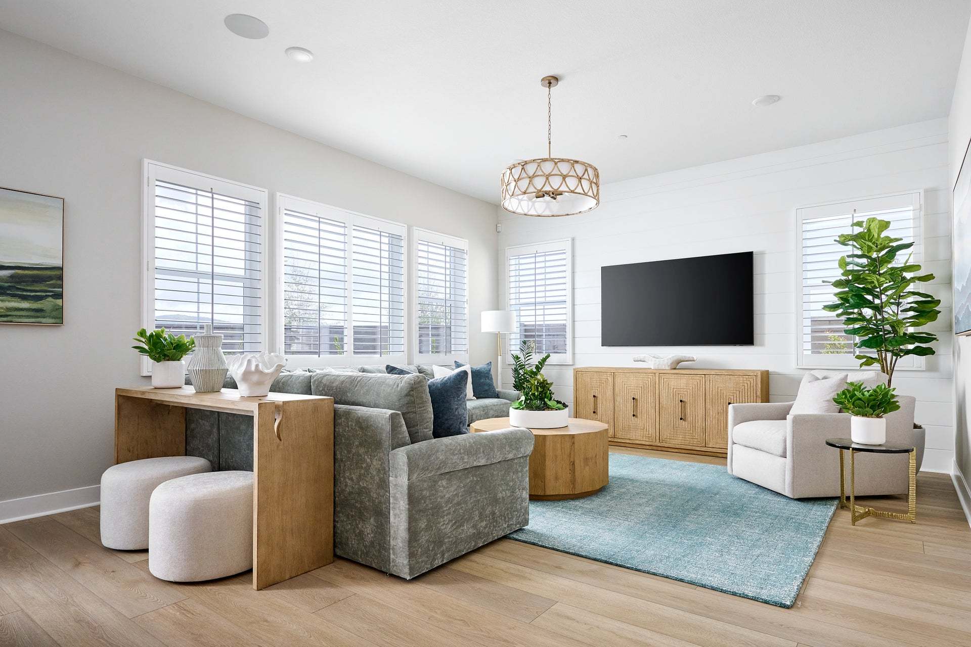 Lotus at Rienda | Living Room | Plan 1 | Rancho Mission Viejo, CA