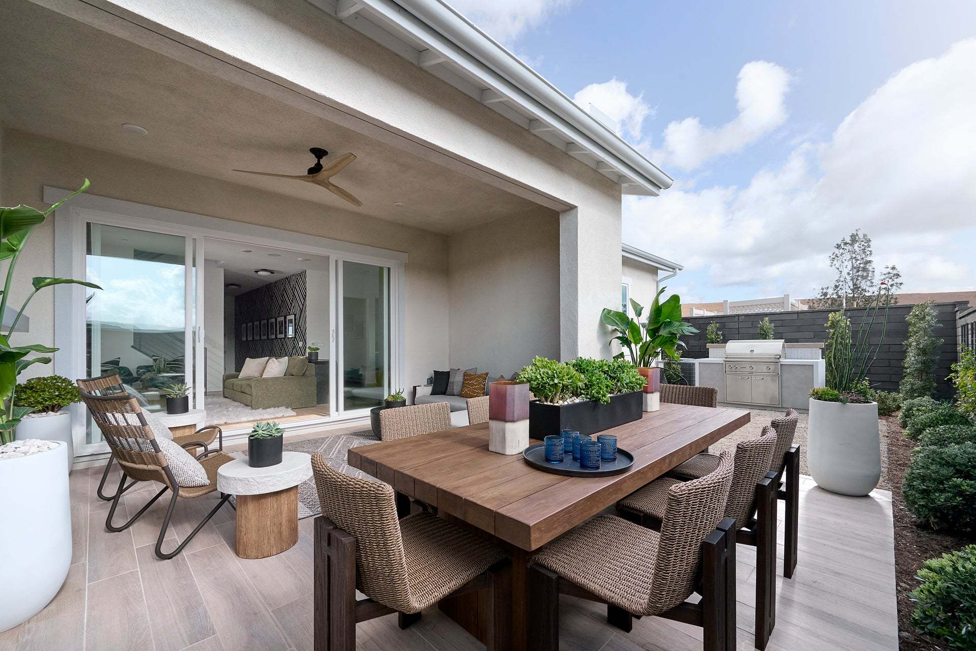 Lotus at Rienda | Backyard | Plan 2 | Rancho Mission Viejo, CA