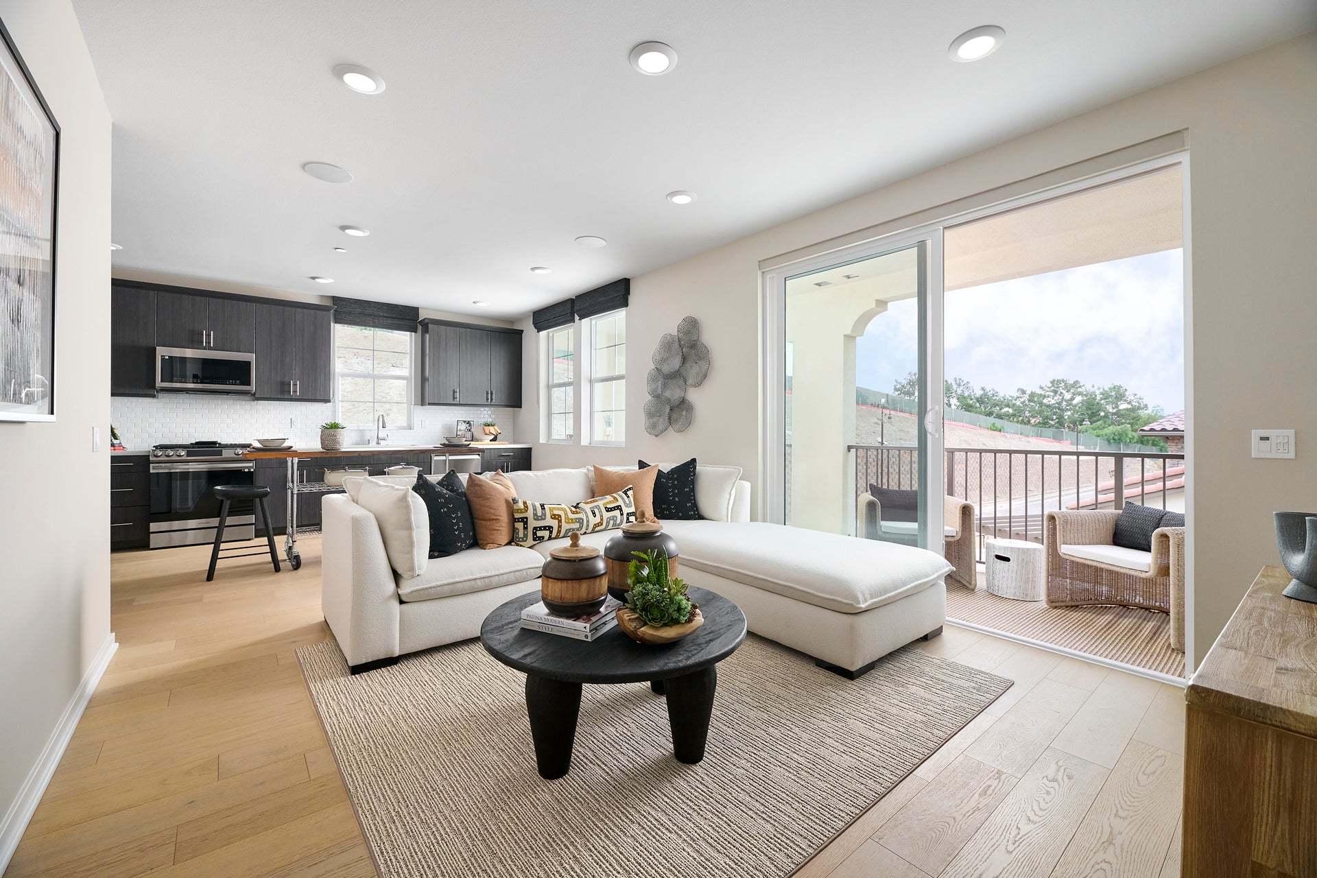Blossom | Plan 3 | Great Room | Covina, CA
