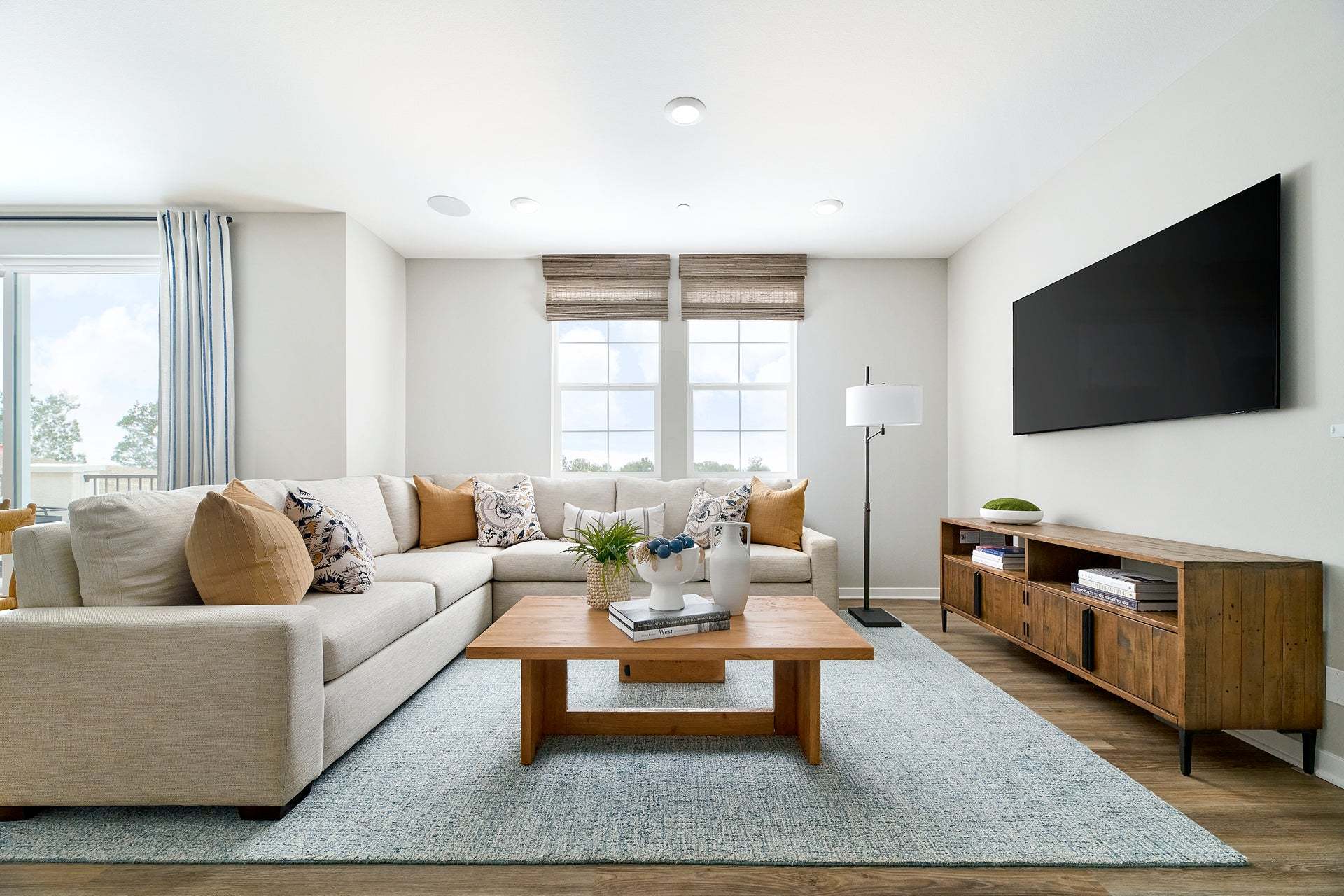 Blossom | Plan 4 | Great Room | Covina, CA