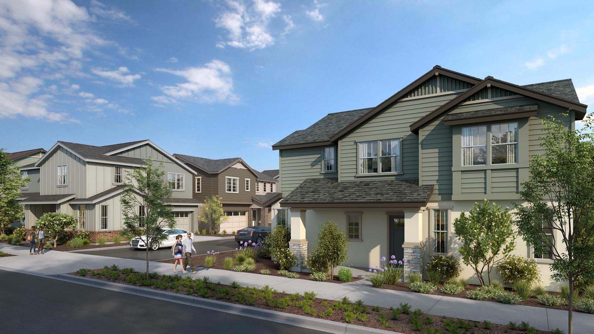Marigold at Francis Ranch by Trumark Homes Rendering