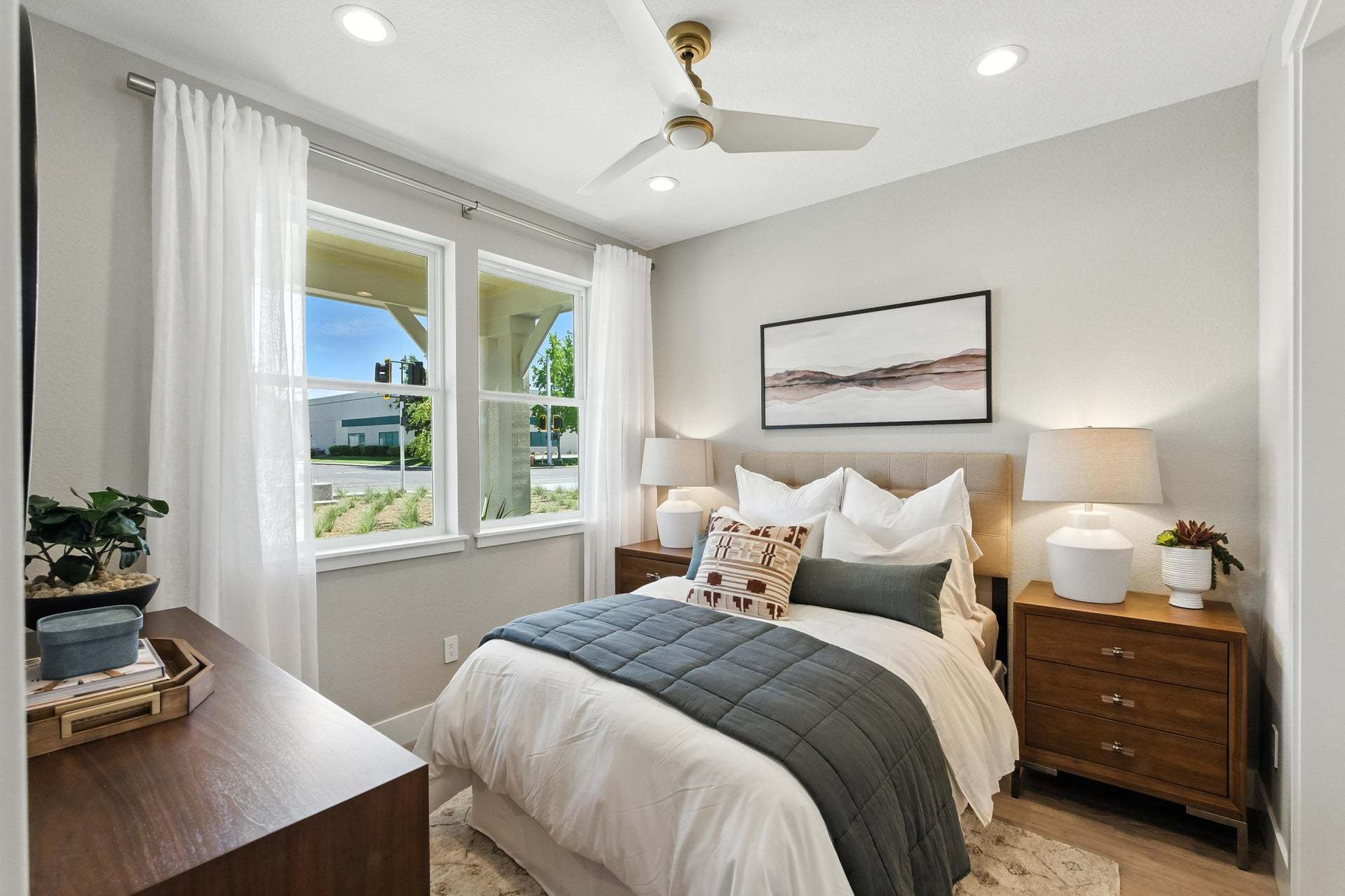 Amara at Arroyo Crossings by Trumark Homes in Livermore, CA I Residence 2 Model I First-Floor Bedroom