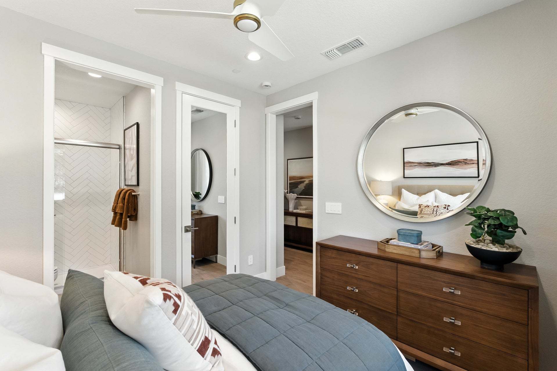 Amara at Arroyo Crossings by Trumark Homes in Livermore, CA I Residence 2 Model I First-Floor Bedroom